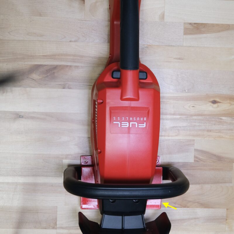 Milwaukee Hedge Trimmer 2726-20/3001-20 & 3033-20/3034 Wall Mounts