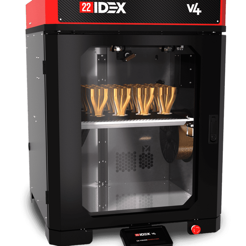 Vision Miner 22IDEX V4 Industrial 3D Printer