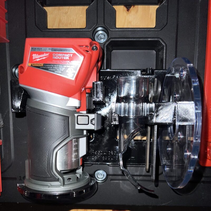 Milwaukee 2723-20 Router Packout/Wall Mount